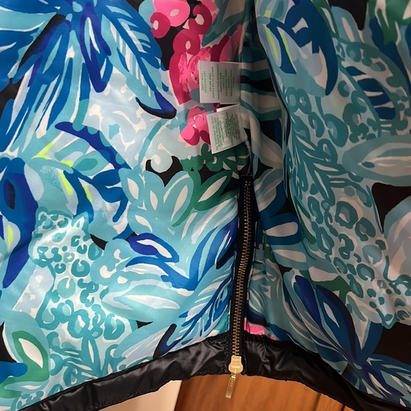 NWT Lilly Pulitzer Black Vest - Picture 7 of 7